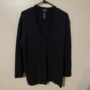 Olsen Blue Vest Jackets & Coats